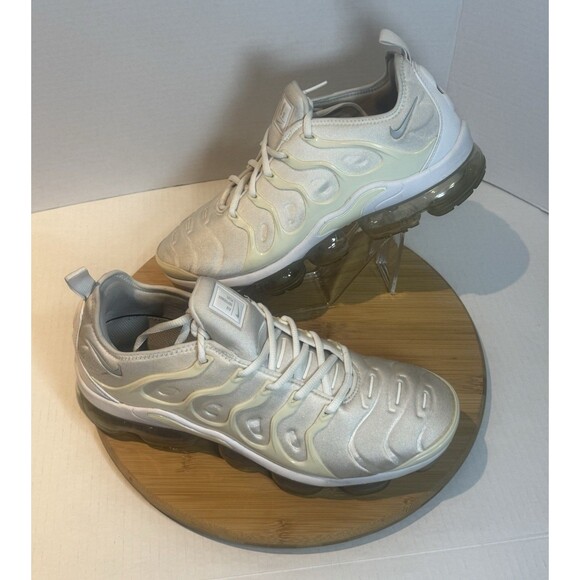 Nike Air VaporMax Plus “Triple White” (924453-100) 2020 Men’s Size 11 - Picture 2 of 8